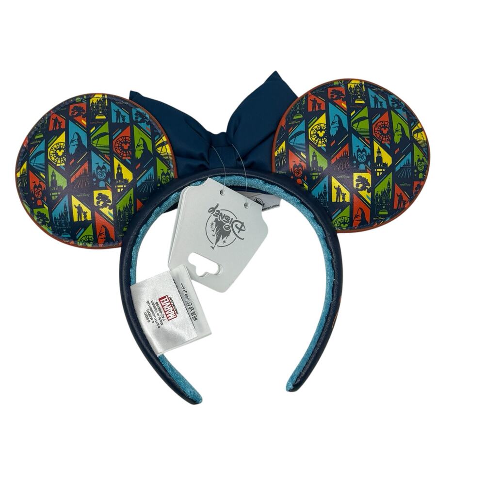NWT Disney Marvel Disneyland Half Marathon Weekend 2025 Minnie Ears Headband - Picture 4 of 12
